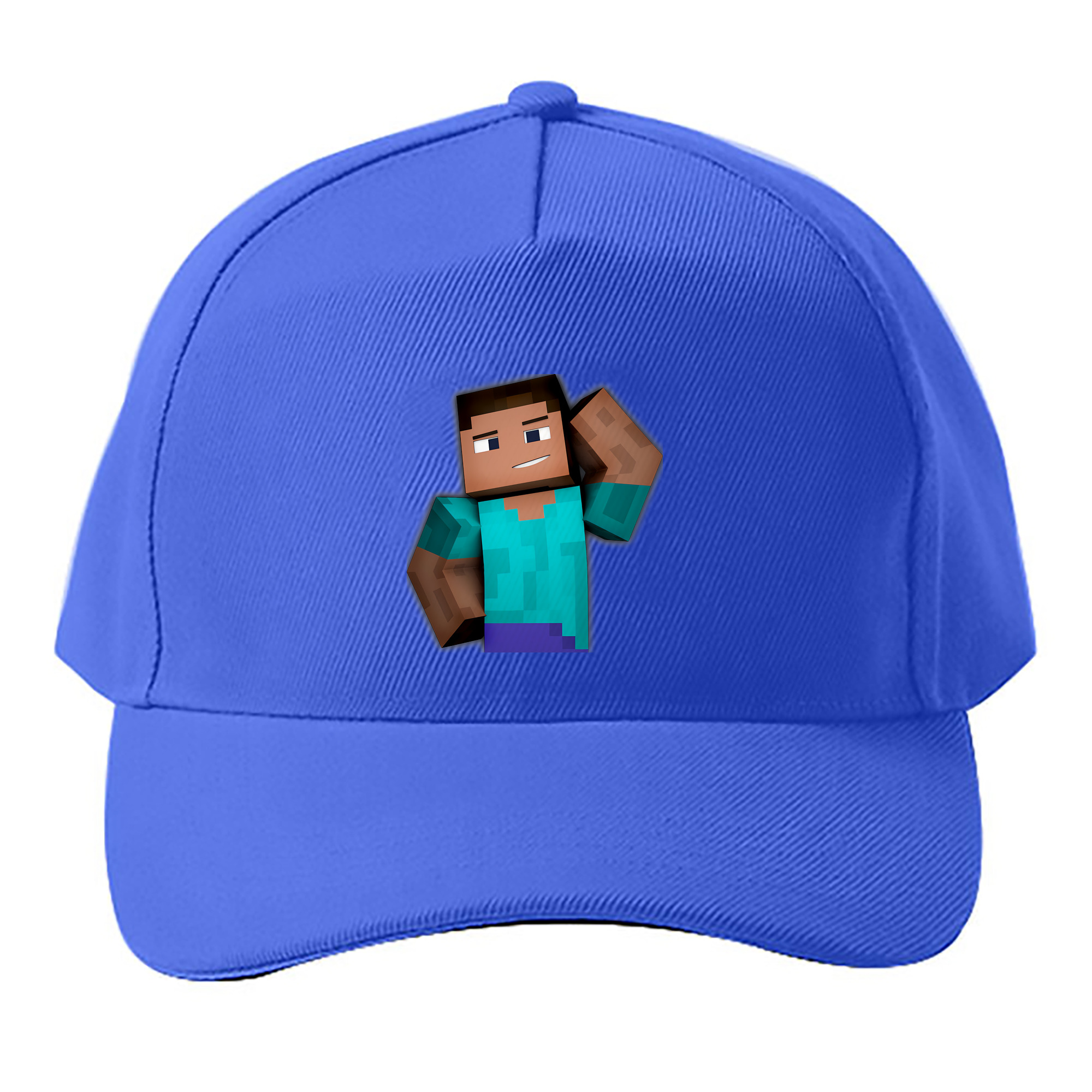 （画像用） マインクラフト ブロックの世界 Minecraft MC Block world ベースボールキャップ 綿100％ 男女兼用 帽子 スポーツ